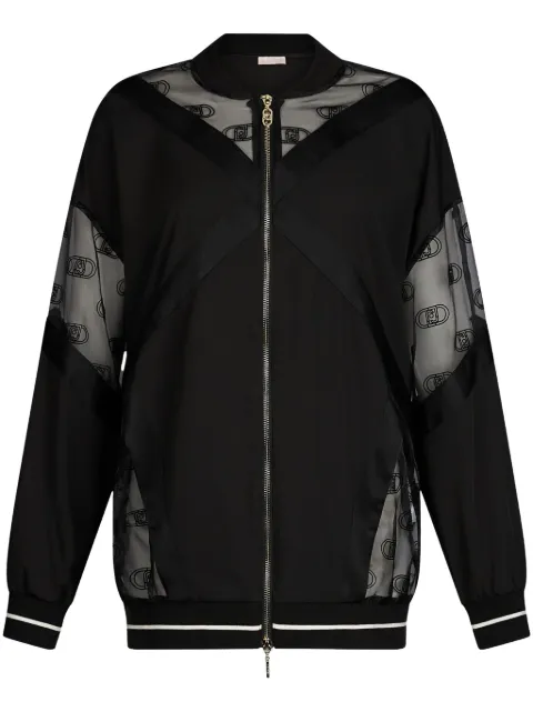 LIU JO veste bomber à motif monogrammé