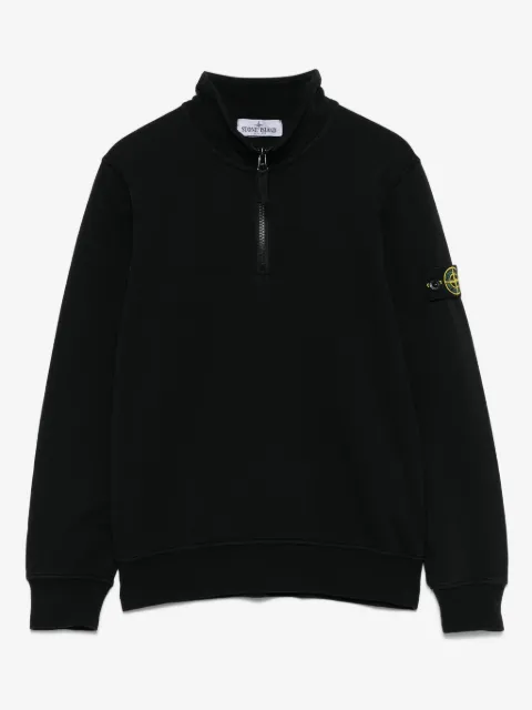 Stone Island Junior Moletom com patch de bússola