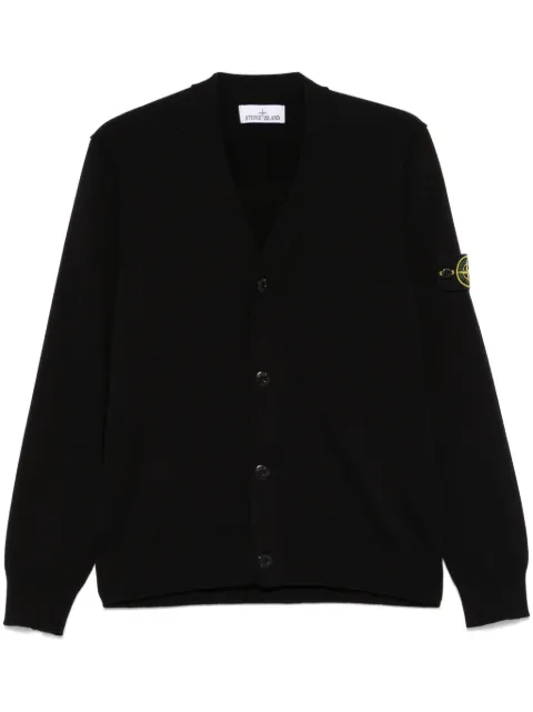 Stone Island cárdigan con distintivo Compass