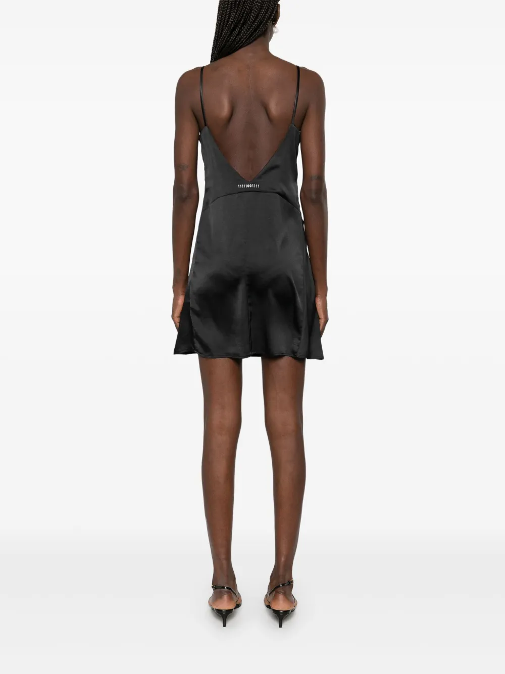 Société Anonyme Long Island mini-jurk Zwart