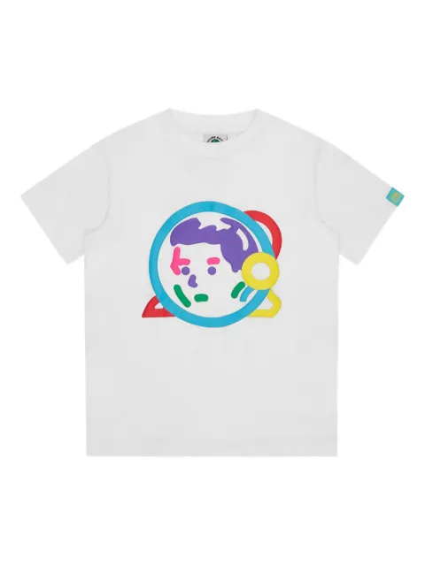 Billionaire Boys Club Kids playera con estampado Astro Helmet