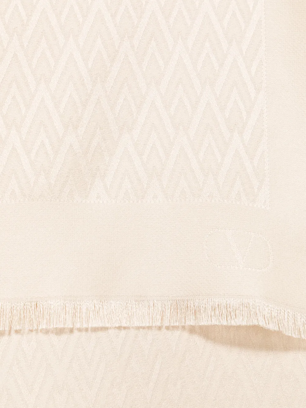 valentinogaravani Valentino Garavani Toute La V sjaal - Beige