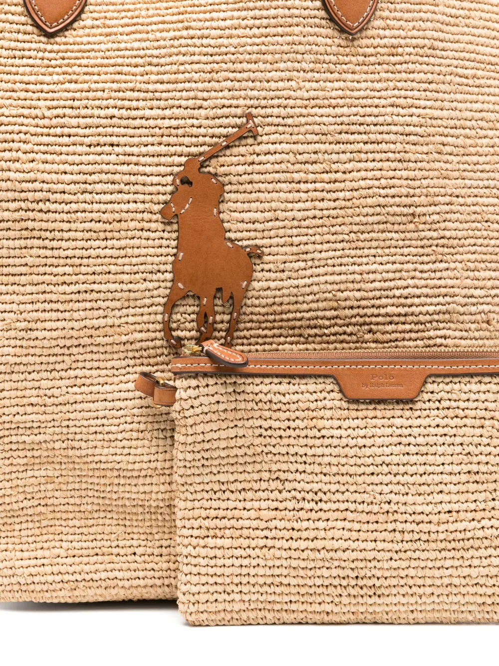 Polo Ralph Lauren Grote Big Pony shopper Beige