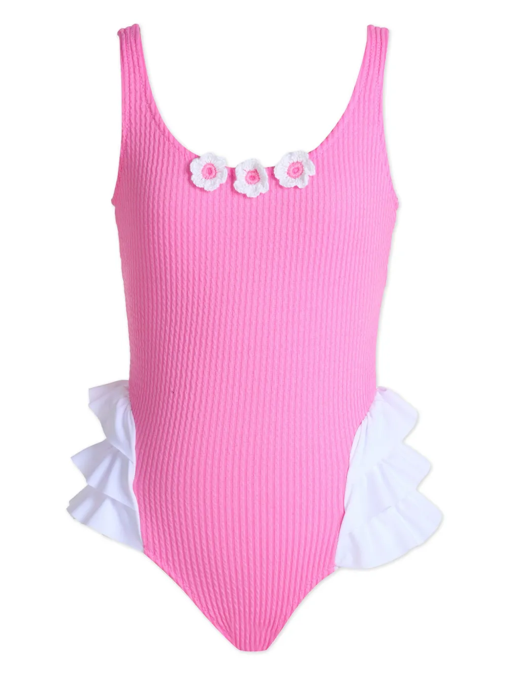 Nessi Byrd Kids Violet Badeanzug | Rosa | Image 1