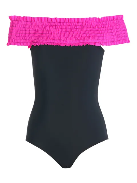 Nessi Byrd Kids traje de baño con hombros descubiertos