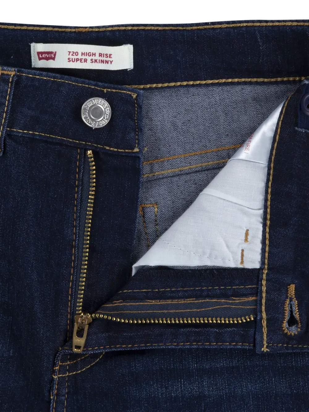 Levi's Kids Jeans met toelopende pijpen Blauw