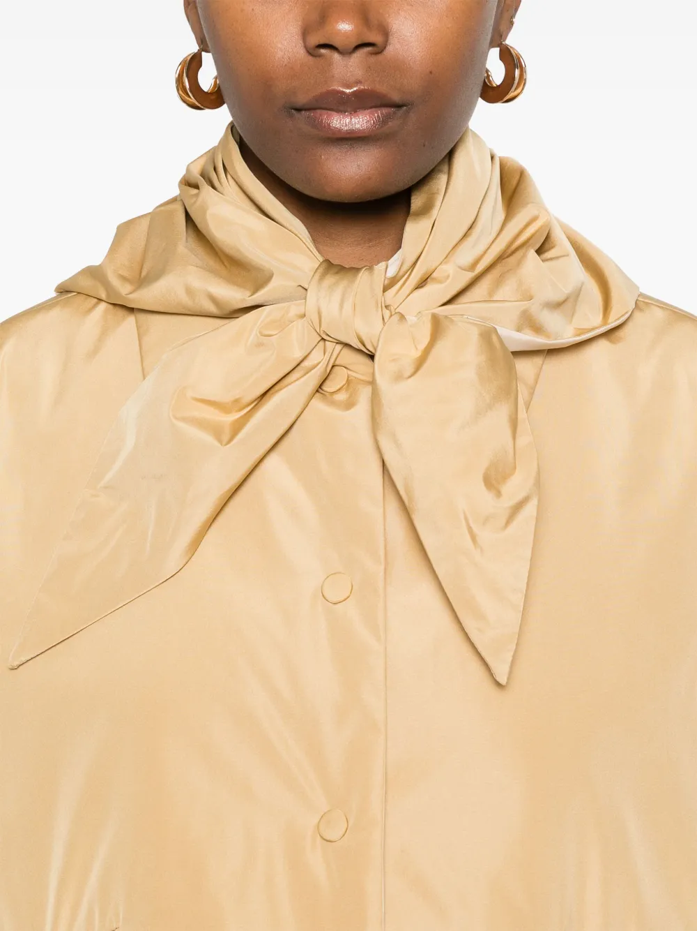 Fabiana Filippi Jack met sjaaldetail Beige
