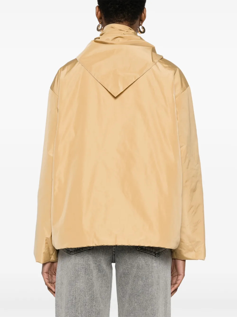 Fabiana Filippi Jack met sjaaldetail Beige