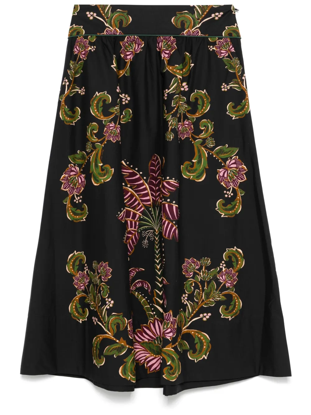 Ravenala midi skirt