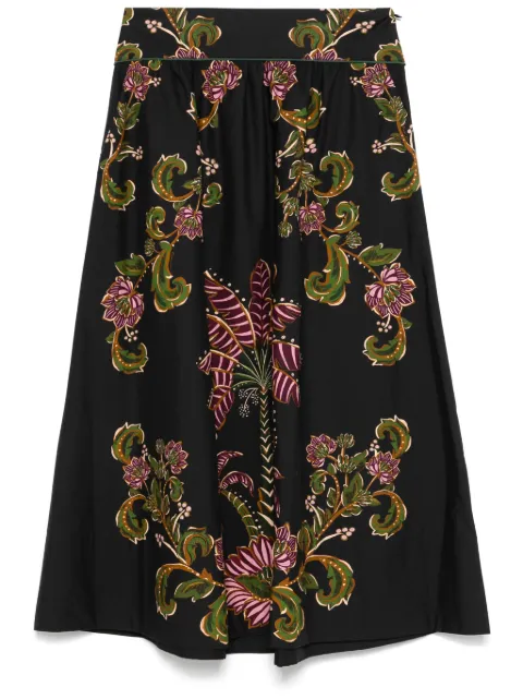 FARM Rio Ravenala midi skirt