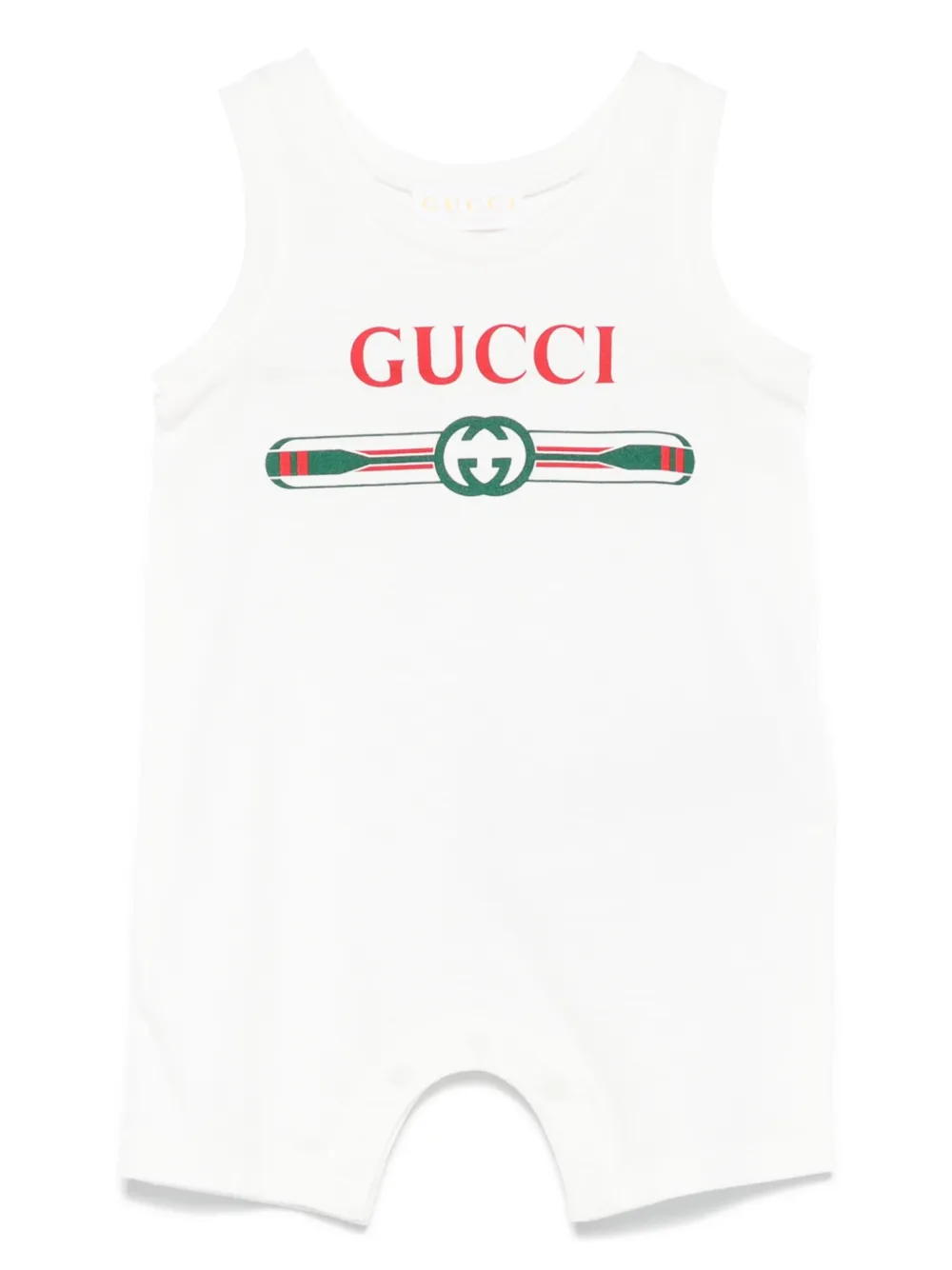Gucci Kids Babypakje met logoprint Wit