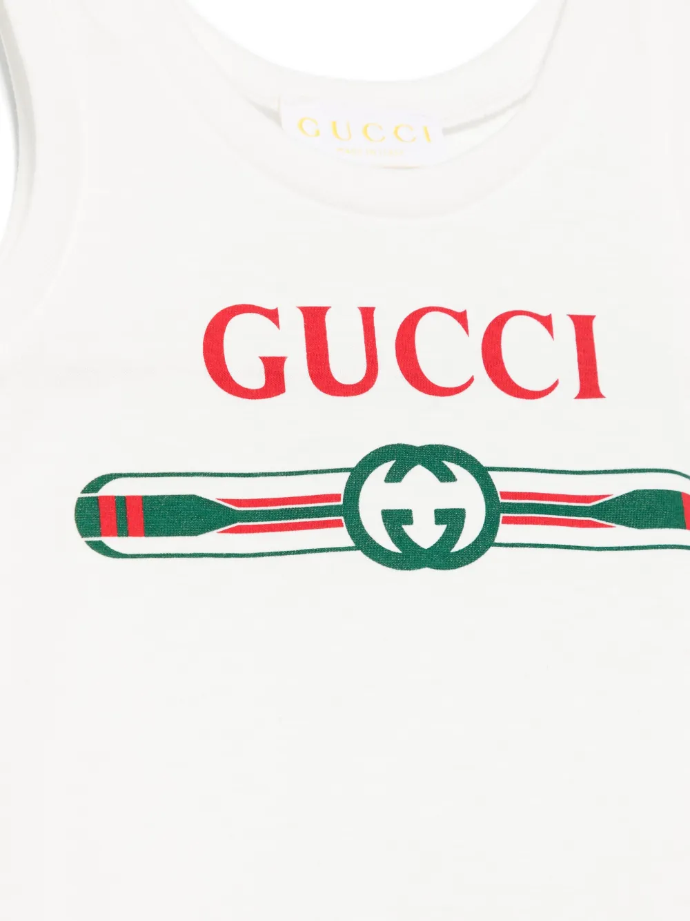 Gucci Kids Babypakje met logoprint Wit