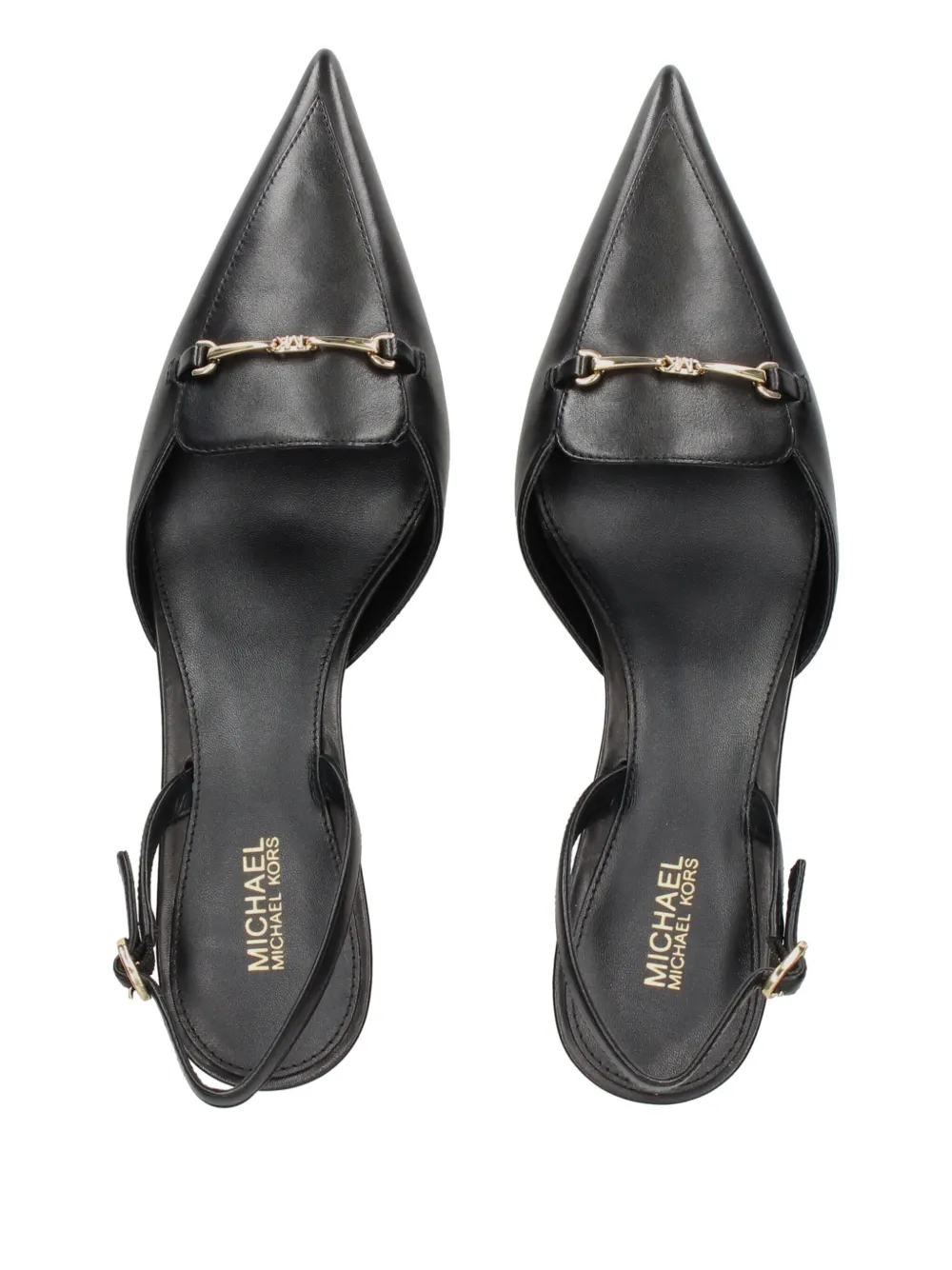 Michael Kors Leren pumps Zwart