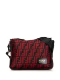 Fendi Pre-Owned 2000-2010 Zucca Nylon crossbody bag - Red