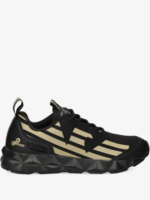 Ea7 Emporio Armani tenis con logo estampado