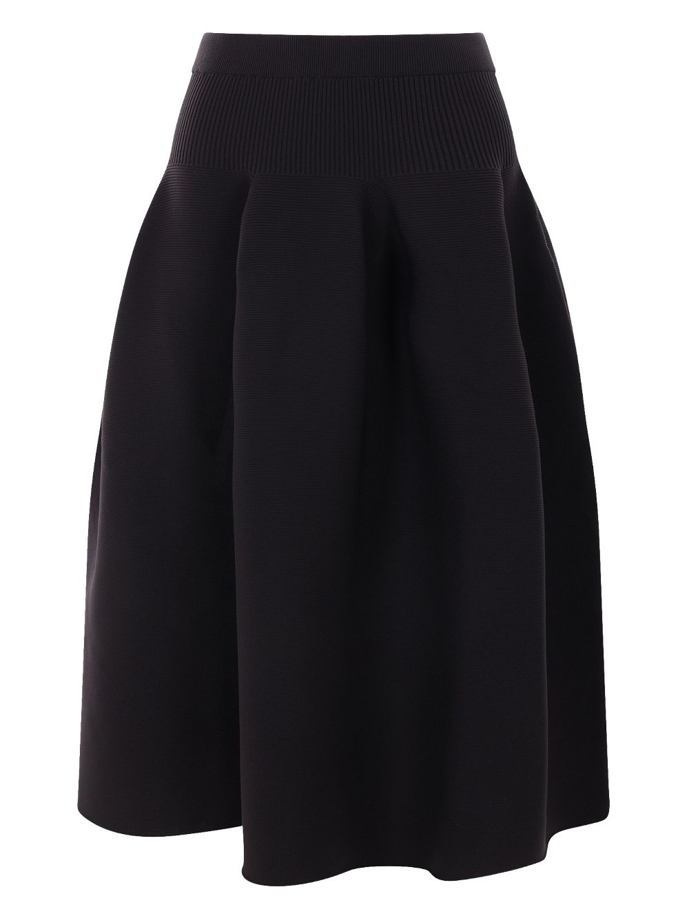 CFCL Pottery knitted midi skirt - Black