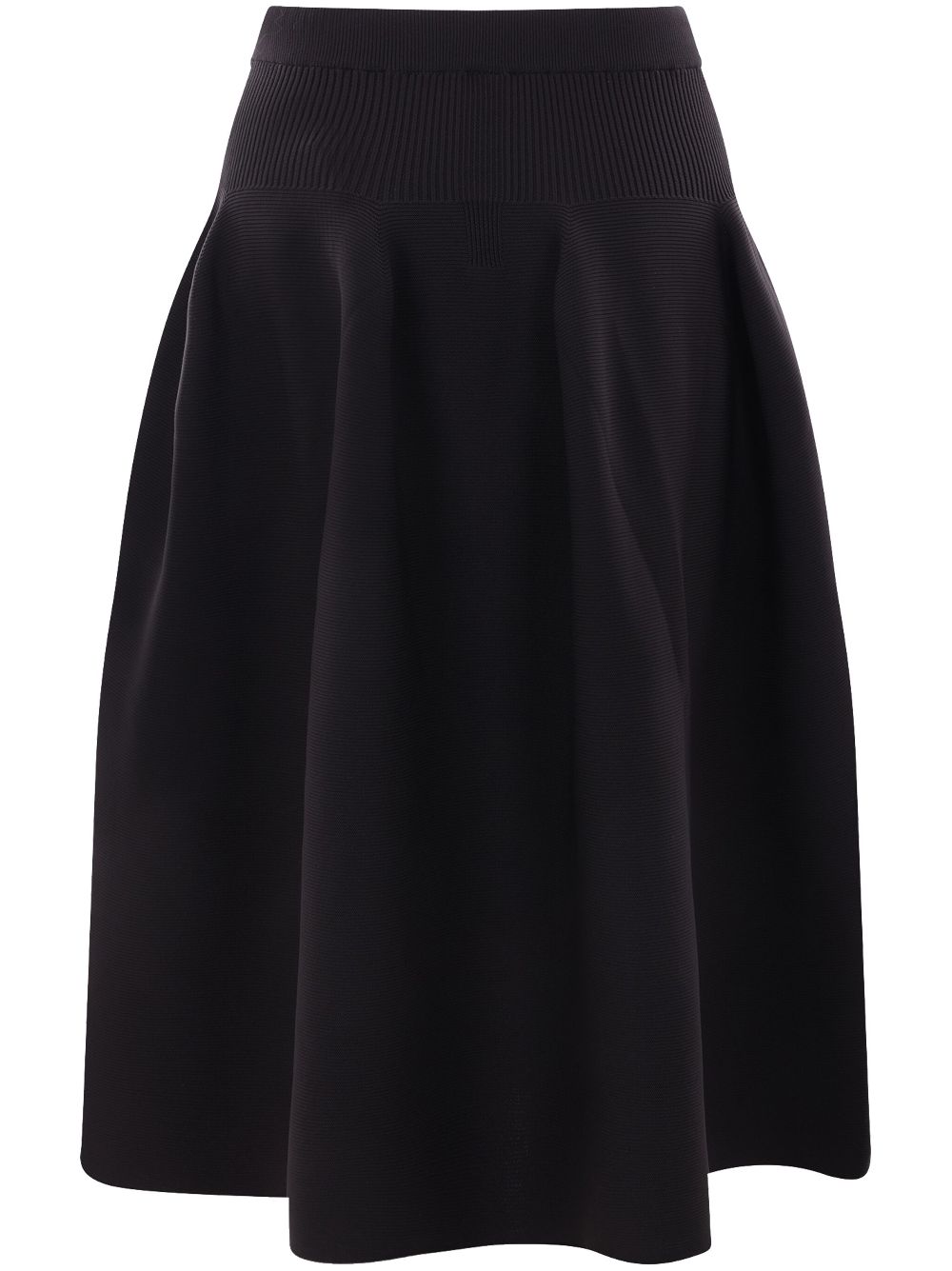 CFCL Pottery knitted midi skirt - Black