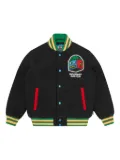 Billionaire Boys Club Kids Robot varsity jacket - Black