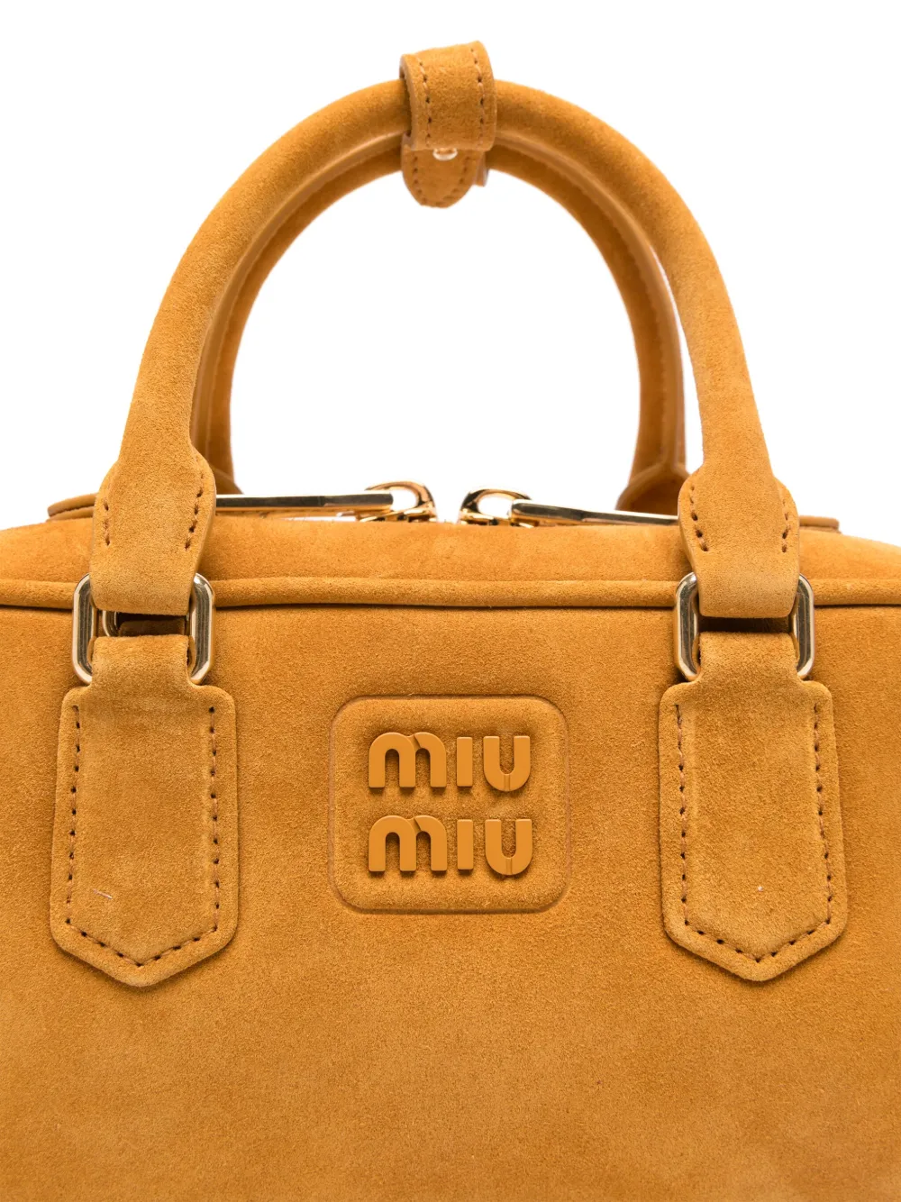 Miu Arcadie shopper Geel