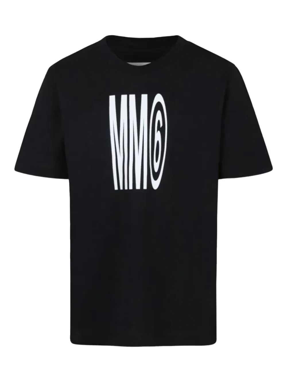 MM6 Maison Margiela Kids Drie T-shirts met logoprint Zwart