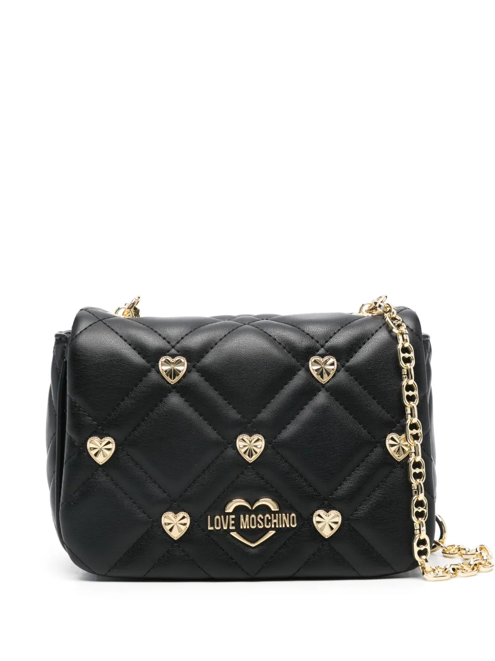 Love Moschino Crossbodytas met matelassé-effect Zwart