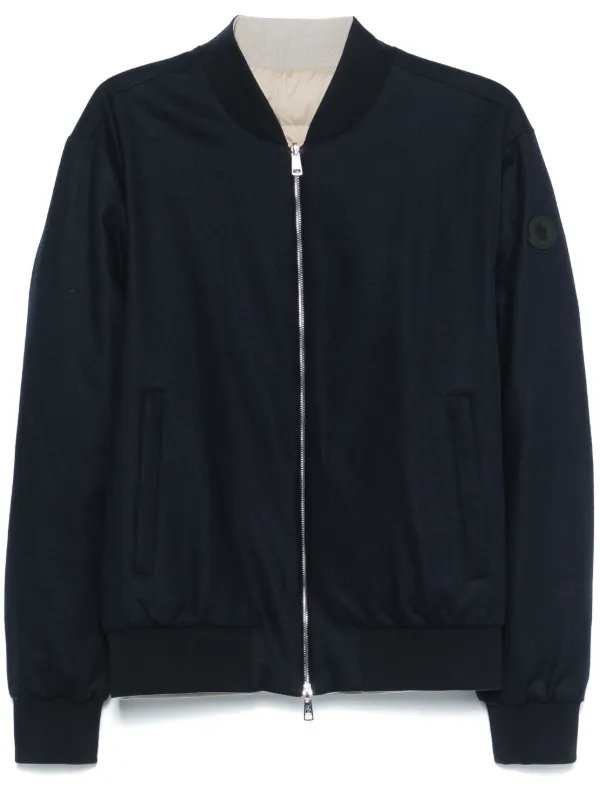 Moncler Villerest ボンバージャケット | ブルー | FARFETCH JP