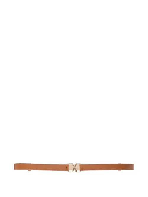 Ceinture en cuir à fermoir métallique - Fabiana Filippi - Modalova
