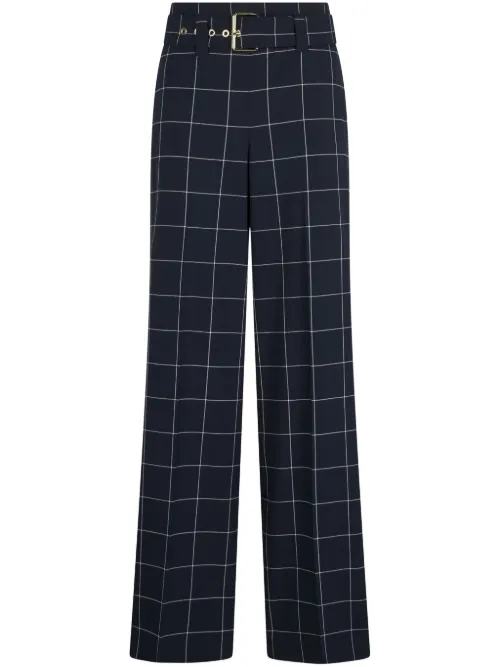 Pantalon de costume à carreaux - LIU JO - Modalova