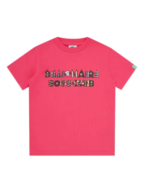 Billionaire Boys Club Kids Robot Text T-shirt