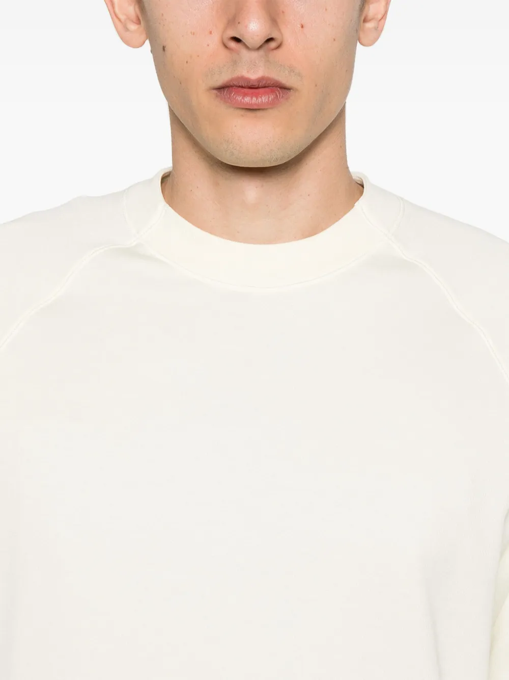 Stone Island Sweater met Compass-logopatch Beige