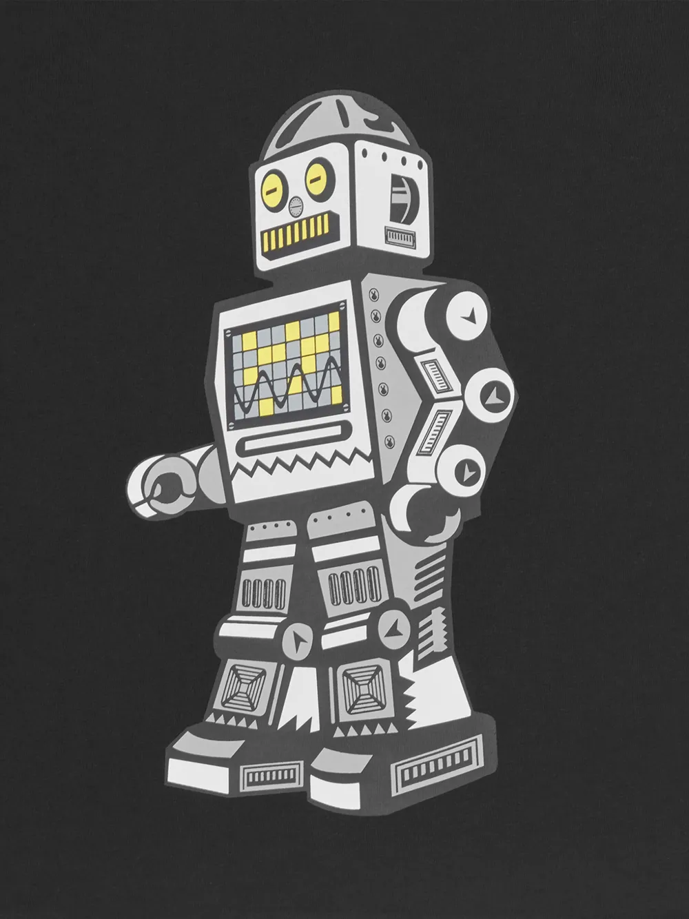 Billionaire Boys Club Kids Walking Robot T-shirt Zwart