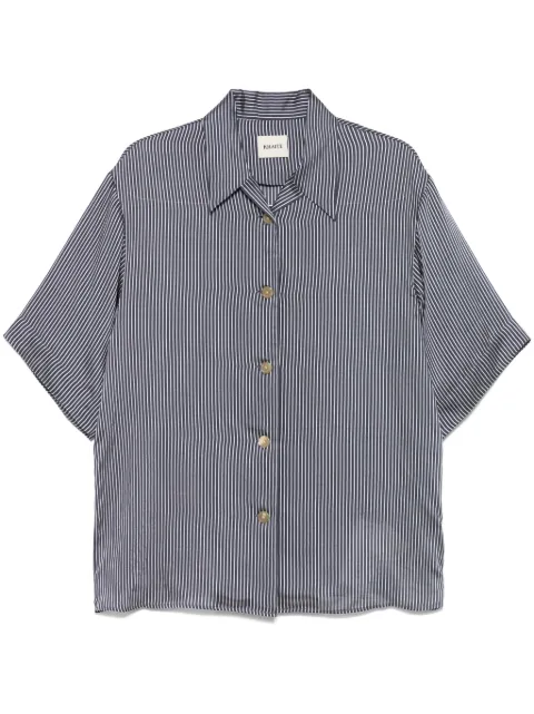 KHAITE striped shirt
