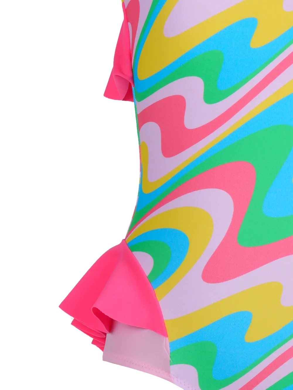 Nessi Byrd Kids Badpak met print Blauw