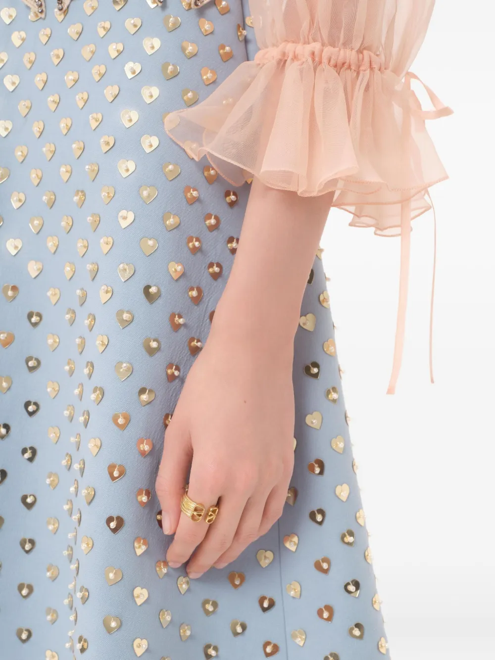 Valentino Garavani Ovalette ring - Goud