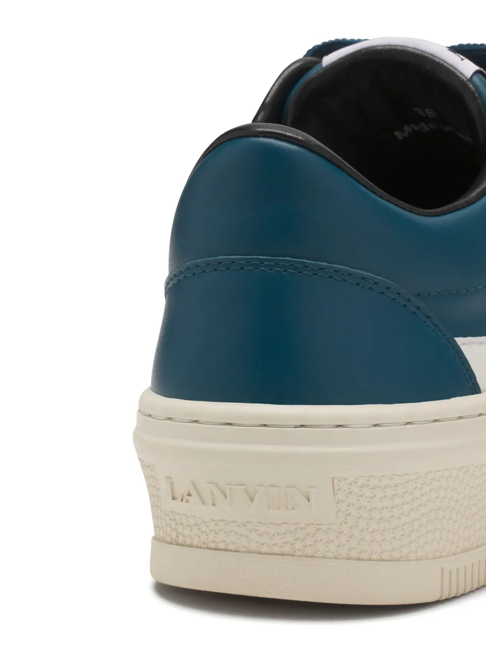 Lanvin leather Cash sneakers Blue