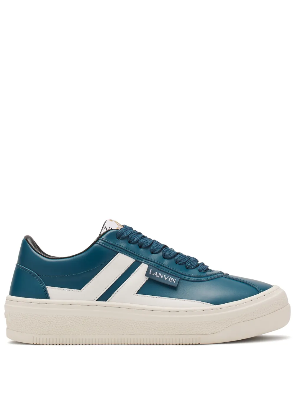 Lanvin leather Cash sneakers Blue