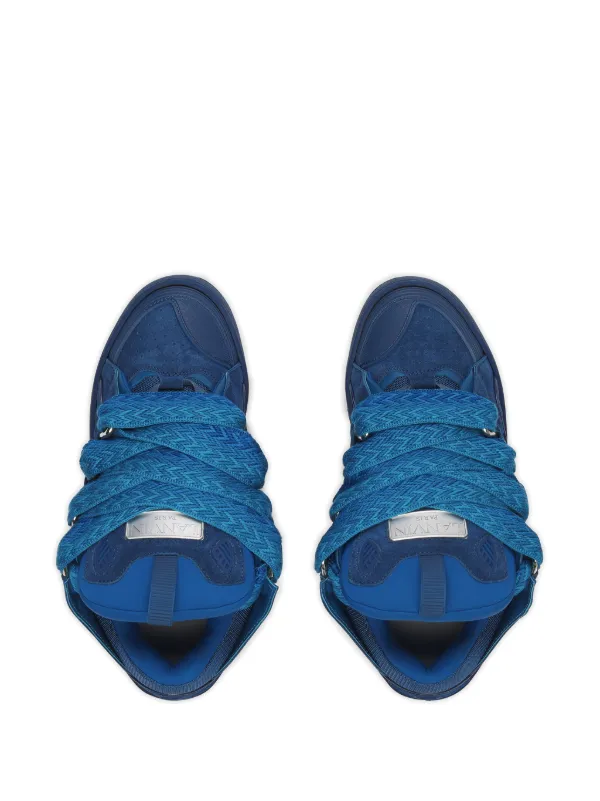 Lanvin Curb Sneakers | Blue | FARFETCH