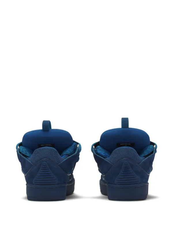 Curb leather sneakers