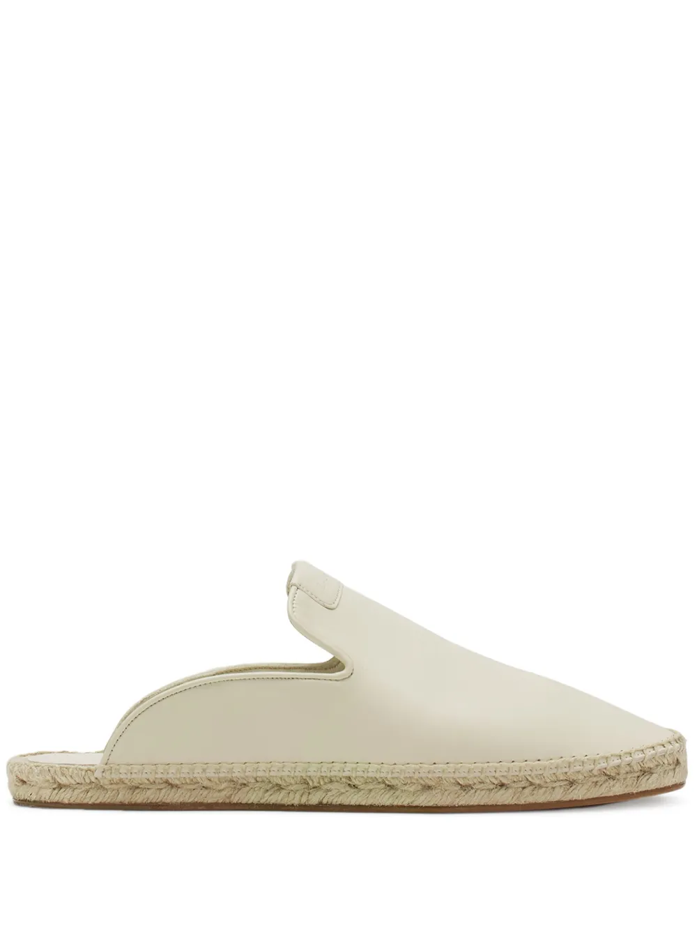 Lanvin Leren espadrilles Beige