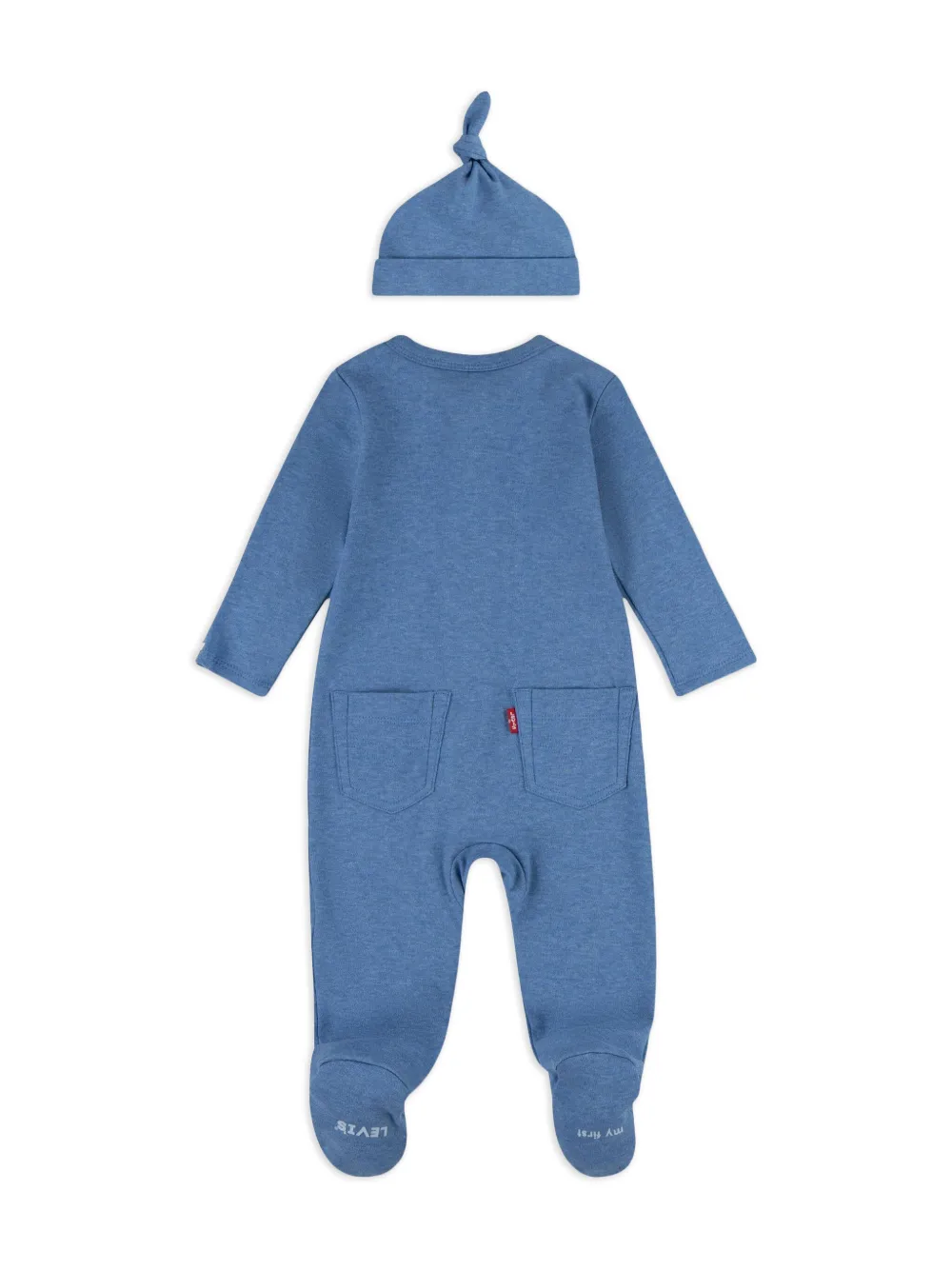 Levi's Kids طقم طاقية وبيجامة بشارة شعار الماركة | بدل وأطقم للأولاد الصغار | Image 2