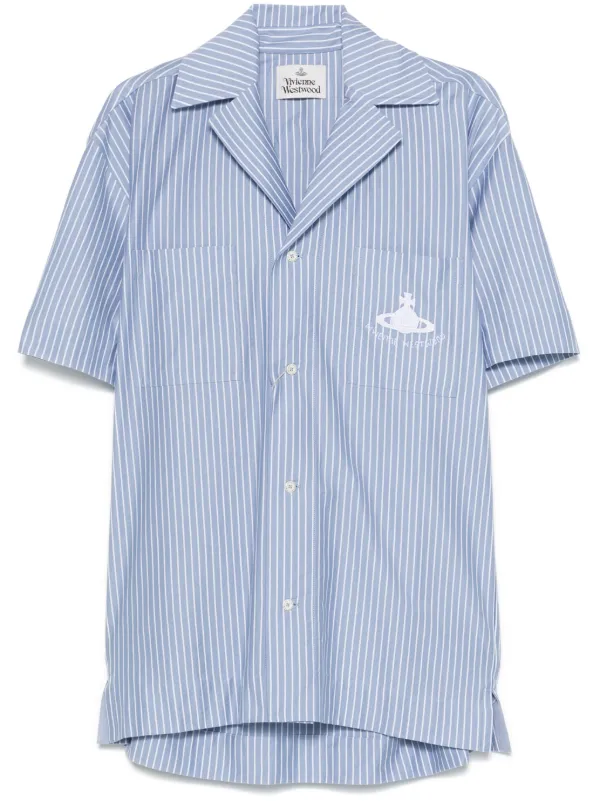 vivienne westwood 青と白のストライプ ワイシャツ 28071779_57706289_600.jpg