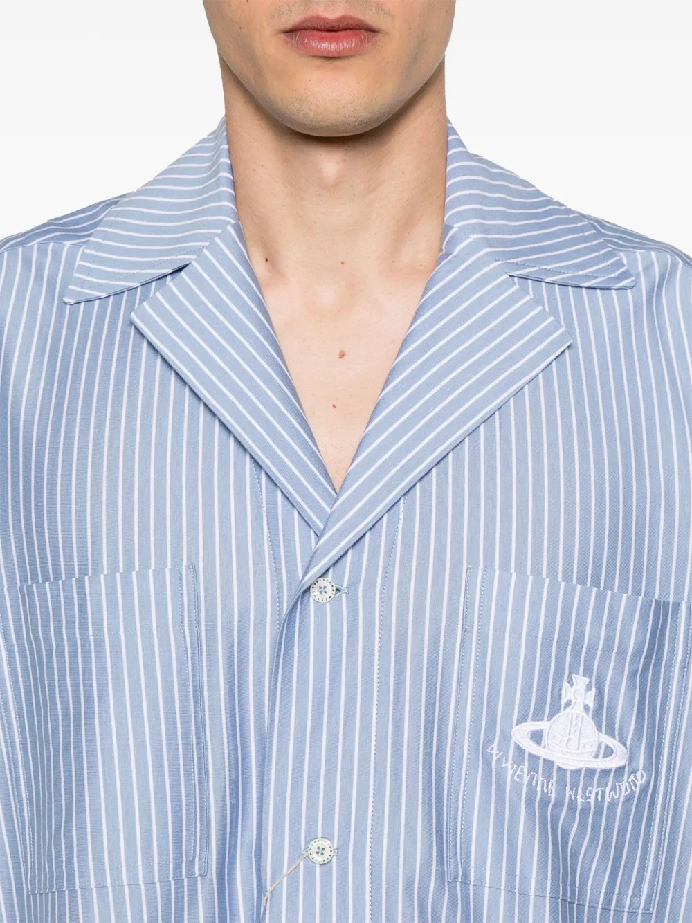 Vivienne Westwood Camp overhemd Blauw