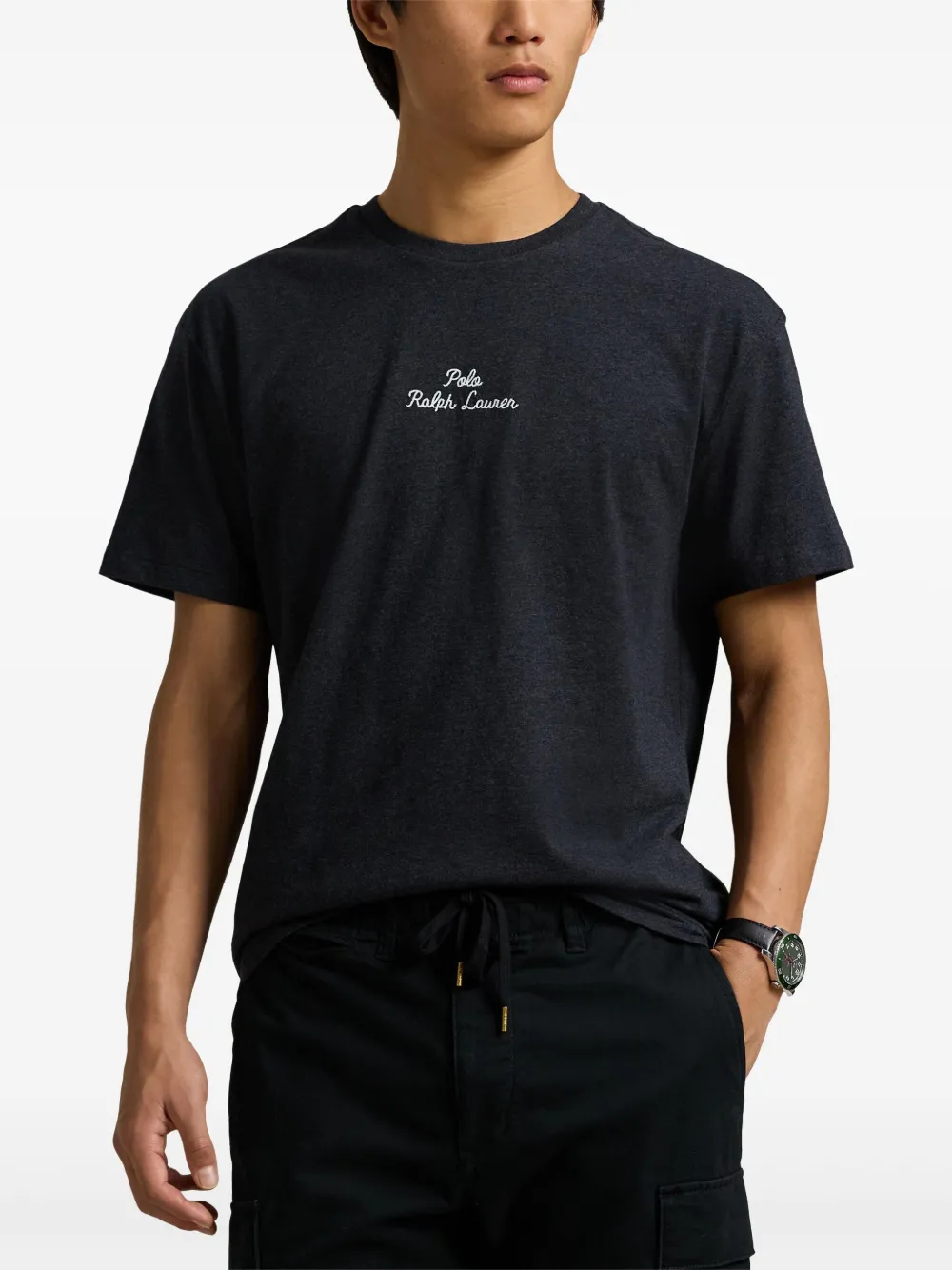 Polo Ralph Lauren T-shirt met logoprint Zwart