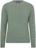 Ralph Lauren Purple Label cable-knit jumper - Green