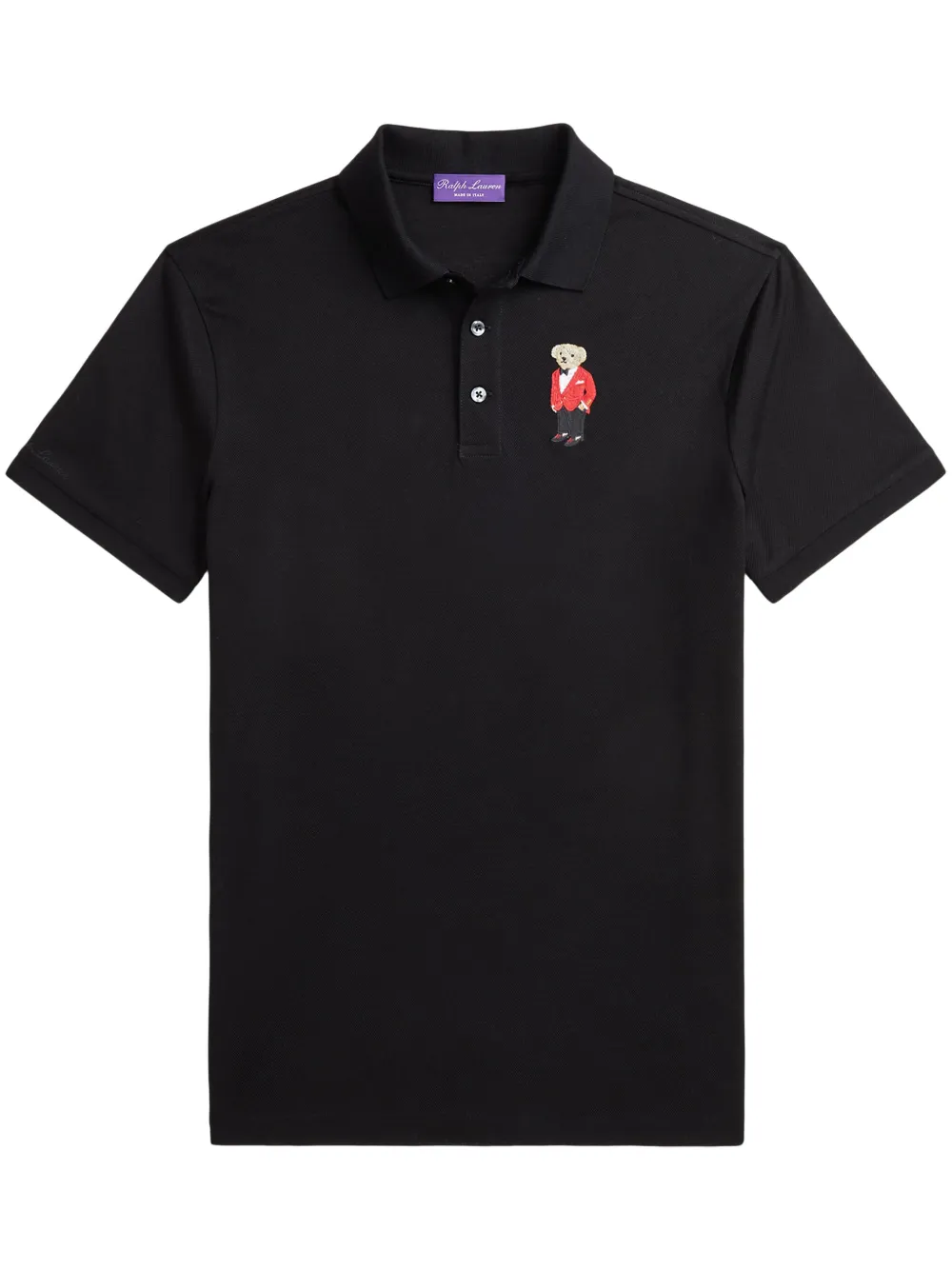 Polo Bear-embroidered polo shirt