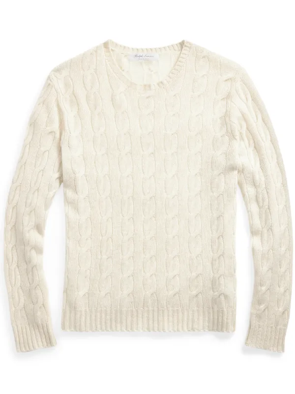 ニット/セーター RalphLauren collection PURPLE LABEL M - Ralph Lauren Purple Label Fair Isle Yoke Ski Snowflake Cashmere