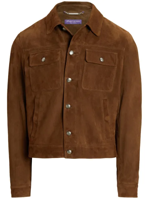 Ralph Lauren Purple Label Jacke aus Wildleder