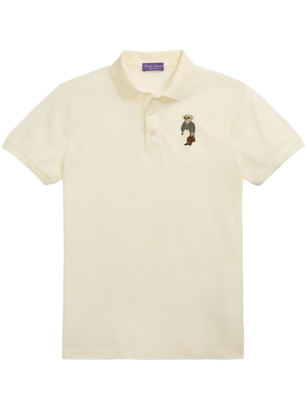 Polo Bear-embroidery polo shirt