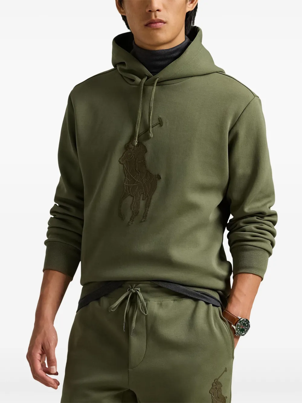 Polo Ralph Lauren Hoodie met logo Groen
