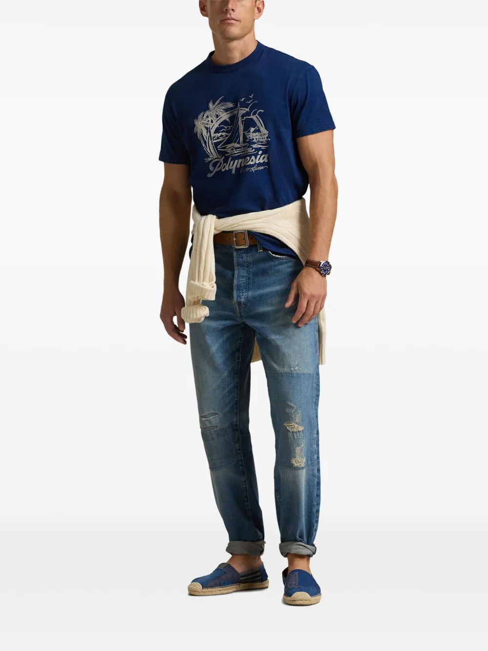Polo Ralph Lauren playera con estampado gráfico | Playeras | Image 2
